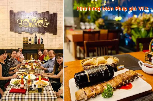 Le Resto - A restaurant serving French cuisine at Vietnamese prices.