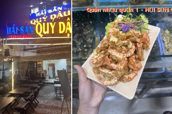 Restaurant in District 1 - QUY DAU SEAFOOD