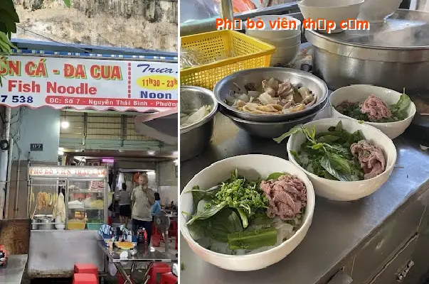 Beef noodle soup with mixed meatballs