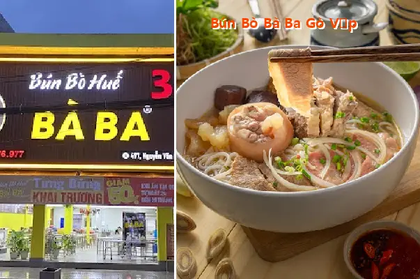 Bun Bo Ba Ba Go Vap