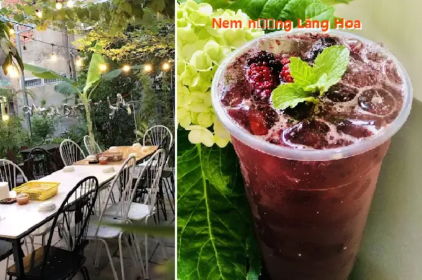 Grilled spring rolls from Lang Hoa Village