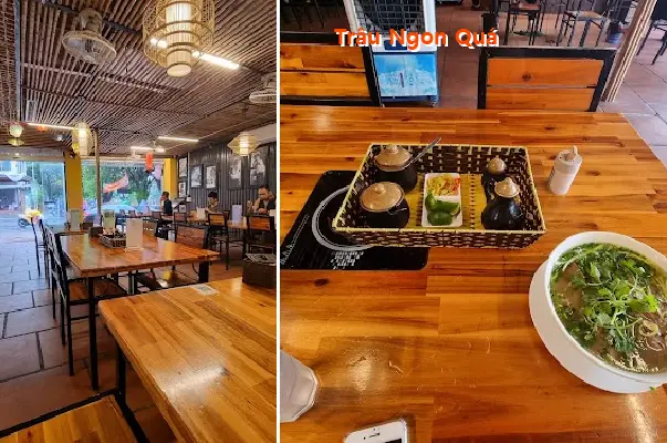 The buffalo meat is delicious!