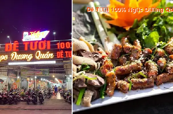 100% Fresh Goat Meat at Ngoc Duong Restaurant - 365 No Trang Long Street, Binh Thanh District