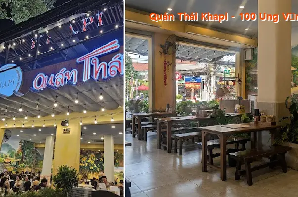 Khapi Thai Restaurant - 100 Ung Van Khiem Street
