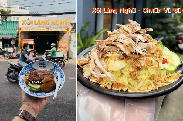 Sticky Rice from Traditional Villages - Authentic Northern Flavor - Sticky Rice with Shredded Chicken