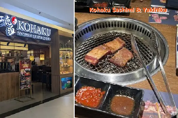 Kohaku Sashimi & Yakiniku