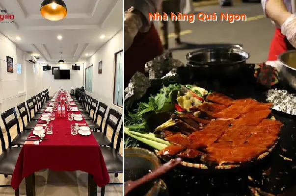 The restaurant is too delicious.