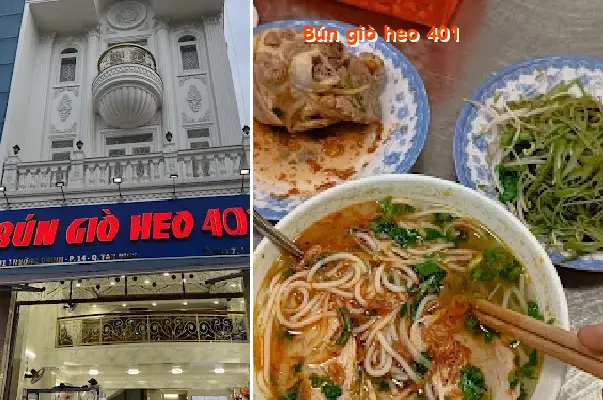 Pork knuckle noodle soup 401