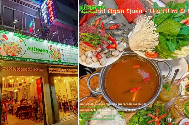 Ah! Ngon Quan - Mushroom Hot Pot, Thai Hot Pot, and Beef Hot Pot - Tan Binh District