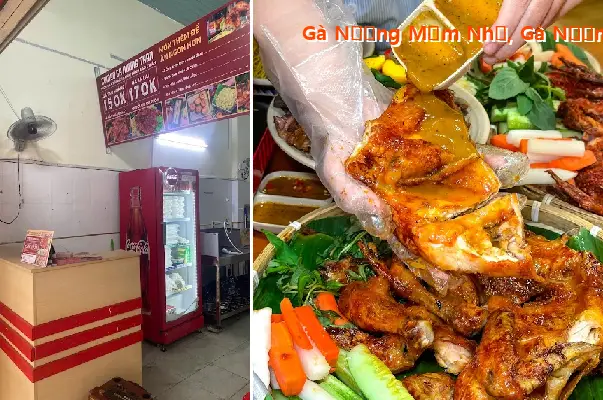 Grilled Chicken with Fermented Fish Sauce, Grilled Chicken with Salt and Chili - The Best Grilled Chicken - 50 Tan Son Nhi Street, Tan Son Nhi Ward, Tan Phu District