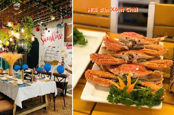 Seafood from Xom Chai