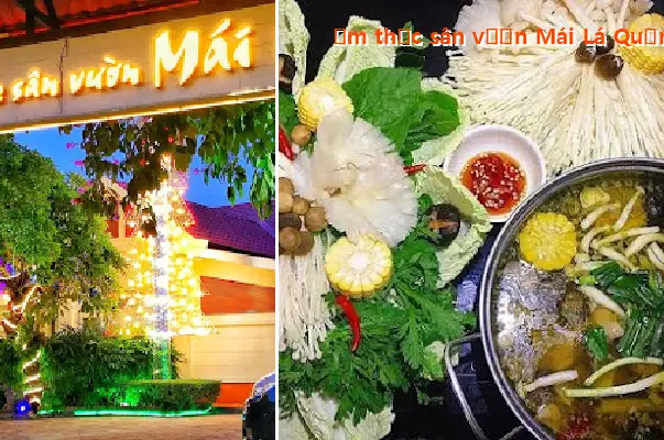 Garden-style restaurant Mai La in District 7