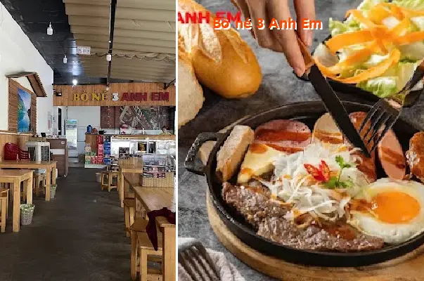 Beef stir-fry at 3 Brothers restaurant