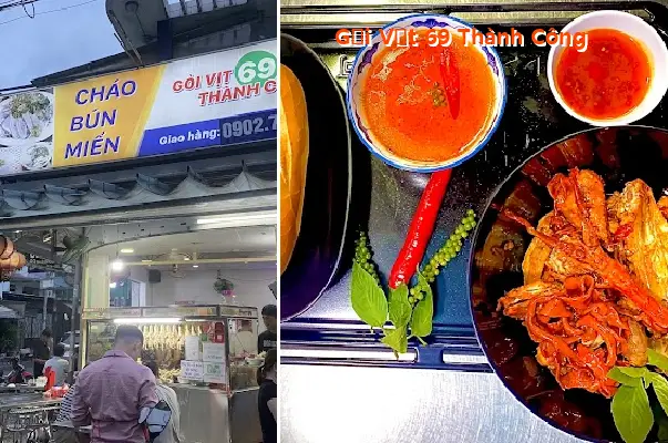 Duck Salad 69 Thanh Cong