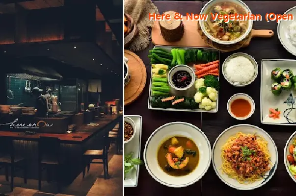 Here & Now Vegetarian (Open kitchen & chill)