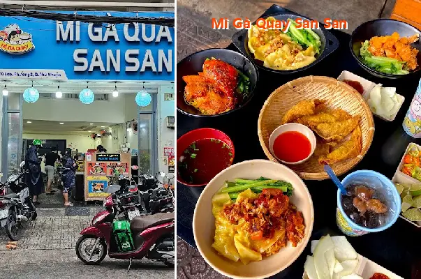 San San Roast Chicken Noodles