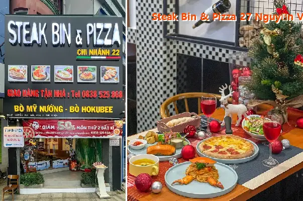 Steak Bin & Pizza, 27 Nguyen Van Troi Street, Phu Nhuan District