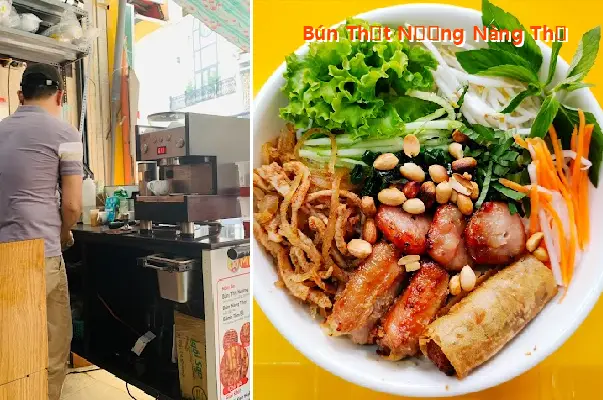 Bun Thit Nuong Nang Tho (Grilled Pork Vermicelli)