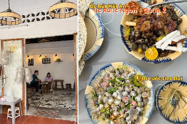 Delicious Snail Dishes - District 2