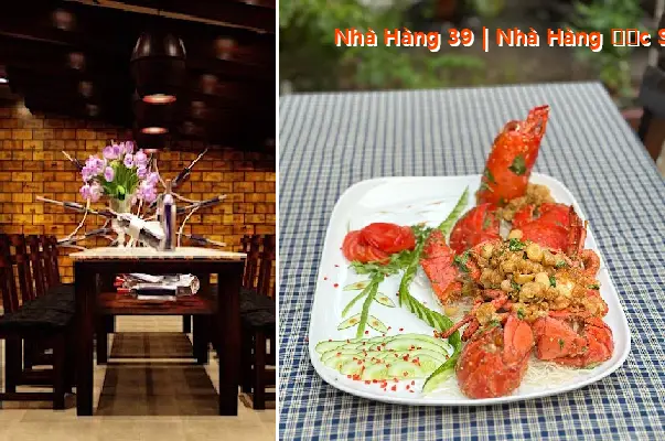 Restaurant 39 | Specialty Restaurant in District 7