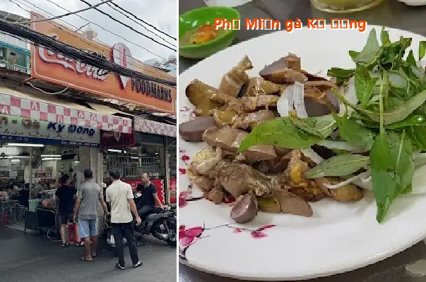 Chicken Noodle Soup at Ky Dong