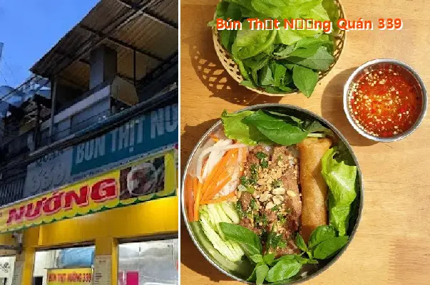 Grilled Pork Vermicelli Restaurant 339