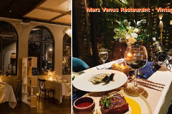Mars Venus Restaurant - Vintage Villa