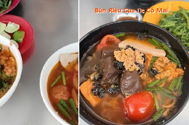 Bun Rieu Cua Oc Co Mai