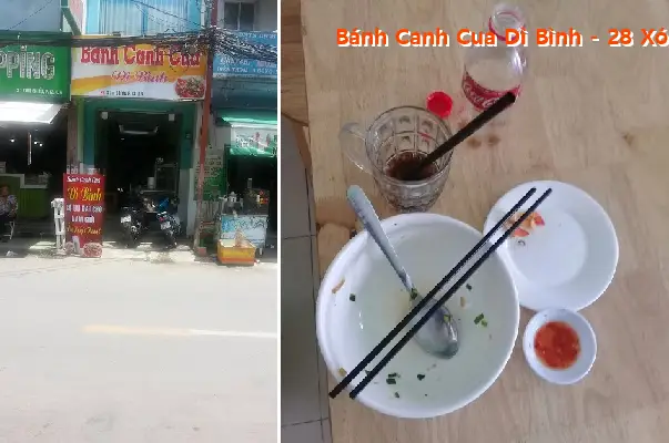 Banh Canh Cua Di Binh - 28 Xom Chieu Street, District 4