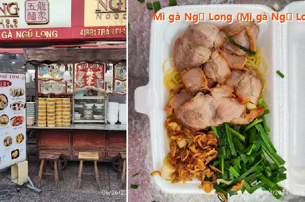 Ngũ Long Chicken Noodles (Ngũ Long Princess Chicken Noodles)