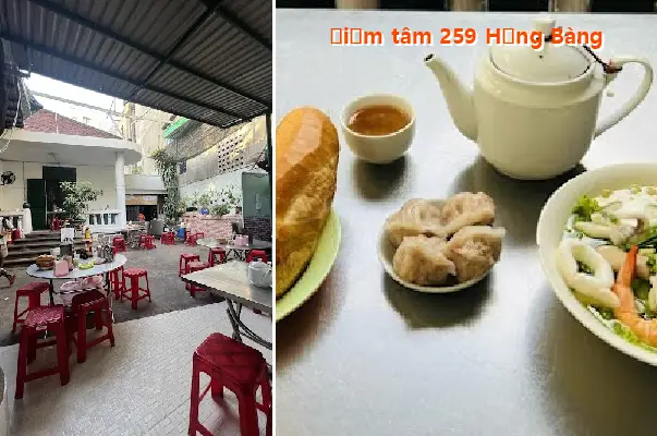 Breakfast at 259 Hong Bang