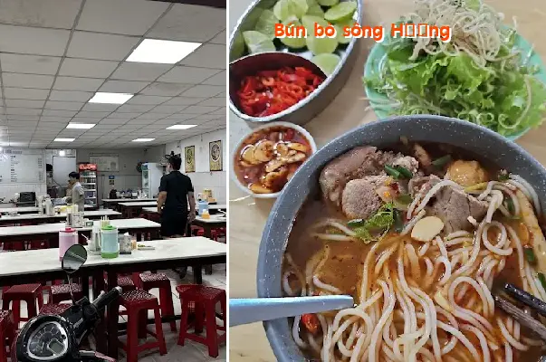 Bun bo Song Huong (Beef noodle soup from Huong River)