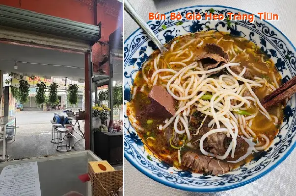 Trang Tien Beef Noodle Soup with Pork Leg