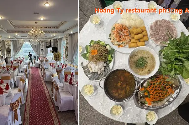 Hoang Ty restaurant, Phuong An Lac, HCM (with branches in the USA)