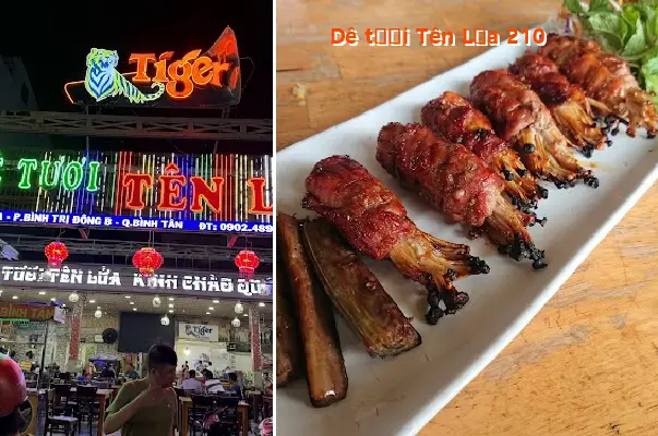 Fresh Goat Meat Rocket 210