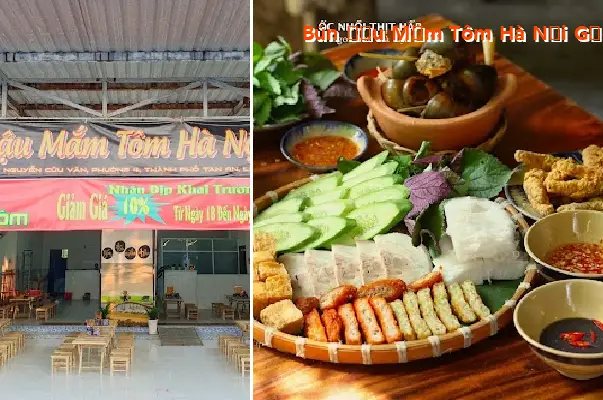 Authentic Hanoi-style Bun Dau Mam Tom (Rice Noodles with Tofu and Shrimp Paste)