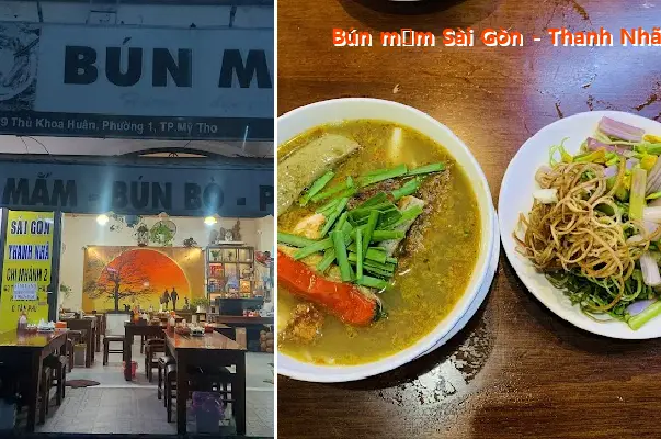 Saigon-style vermicelli with fermented fish sauce - Thanh Nha