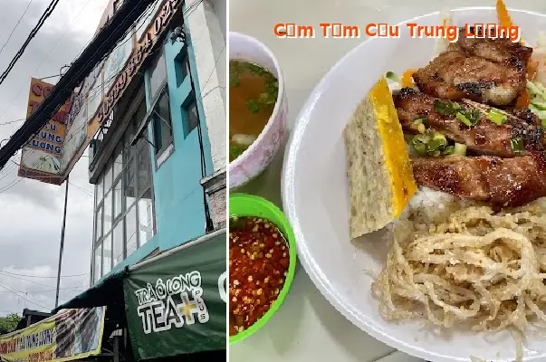 Com Tam Cau Trung Luong