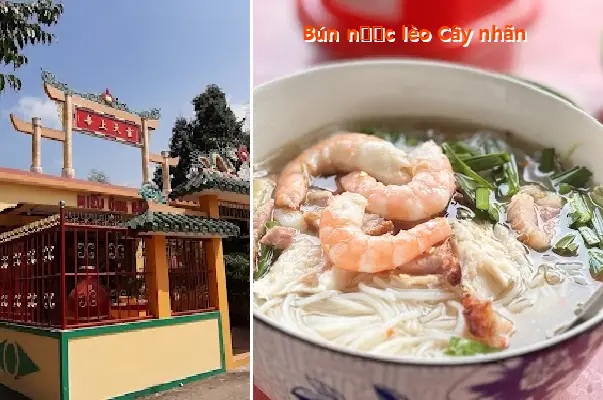 Rice noodle soup at Cay Nhan