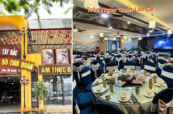 Delicious Buffalo Restaurant in Lao Cai