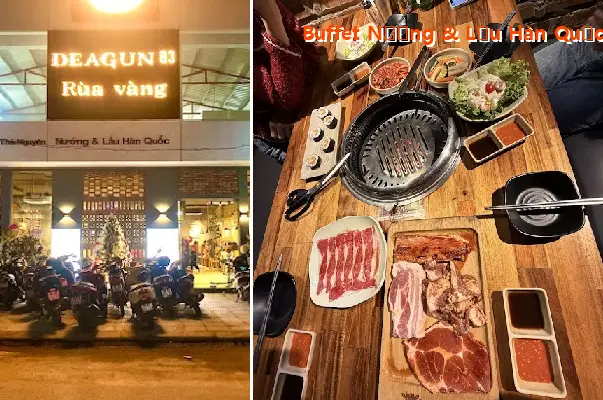 DeaGun 83 Rùa Vàng Korean BBQ & Hot Pot Buffet, Thai Nguyen