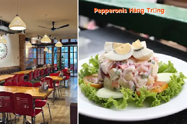 Pepperonis Hang Trong