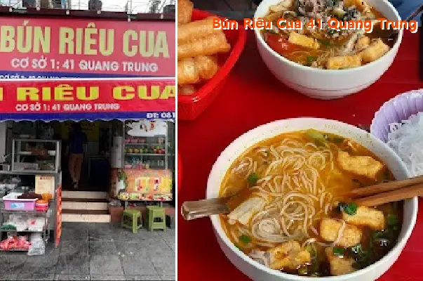 Bun Rieu Cua 41 Quang Trung