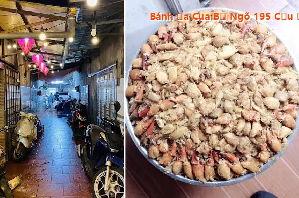 Rice Noodle Soup with Crab at Alley 195, Cau Dat