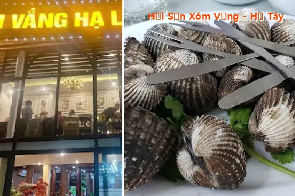 Seafood from Xom Vang - Ho Tay