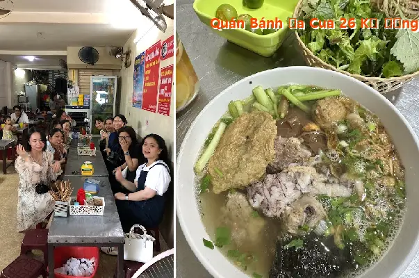 Banh Da Cua Restaurant 26 Ky Dong