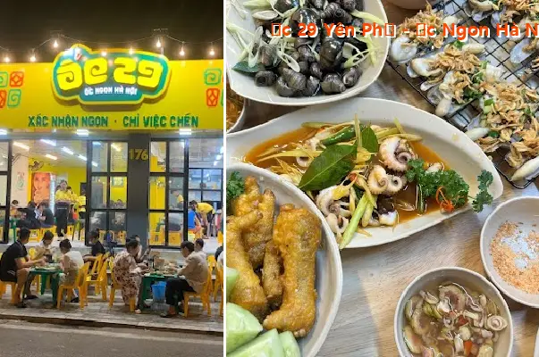 29 Yen Phu Snail Restaurant - Delicious Snails in Hanoi