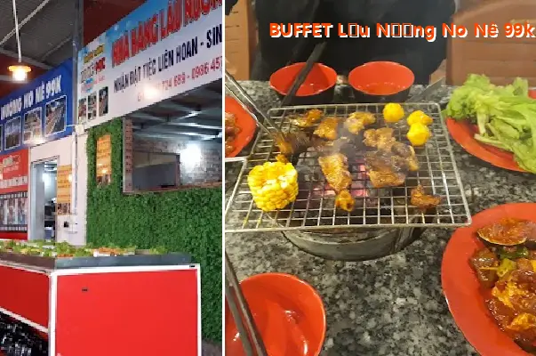 All-you-can-eat Hot Pot and BBQ Buffet for only 99k in Thai Binh
