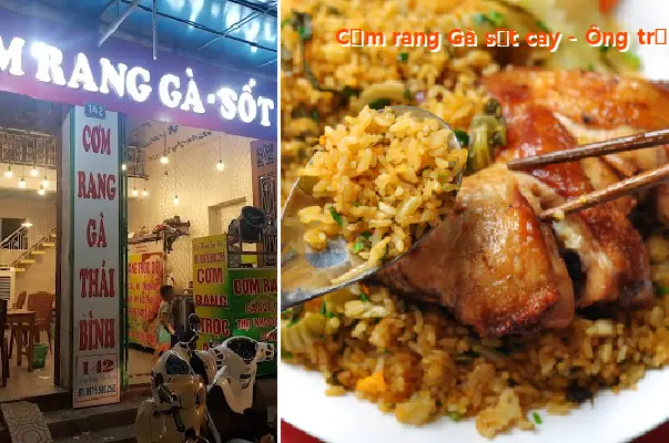 Spicy Chicken Fried Rice - Mr. Dieu s Shop - 104 Le Dai Hanh Street, Thai Binh City