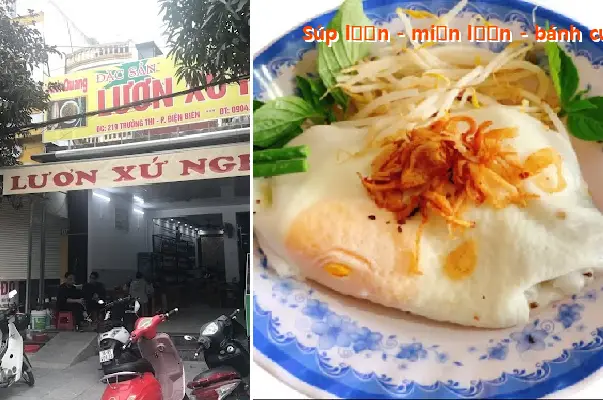 Eel soup - eel vermicelli - rice rolls - crispy fried vermicelli 219 Truong Thi